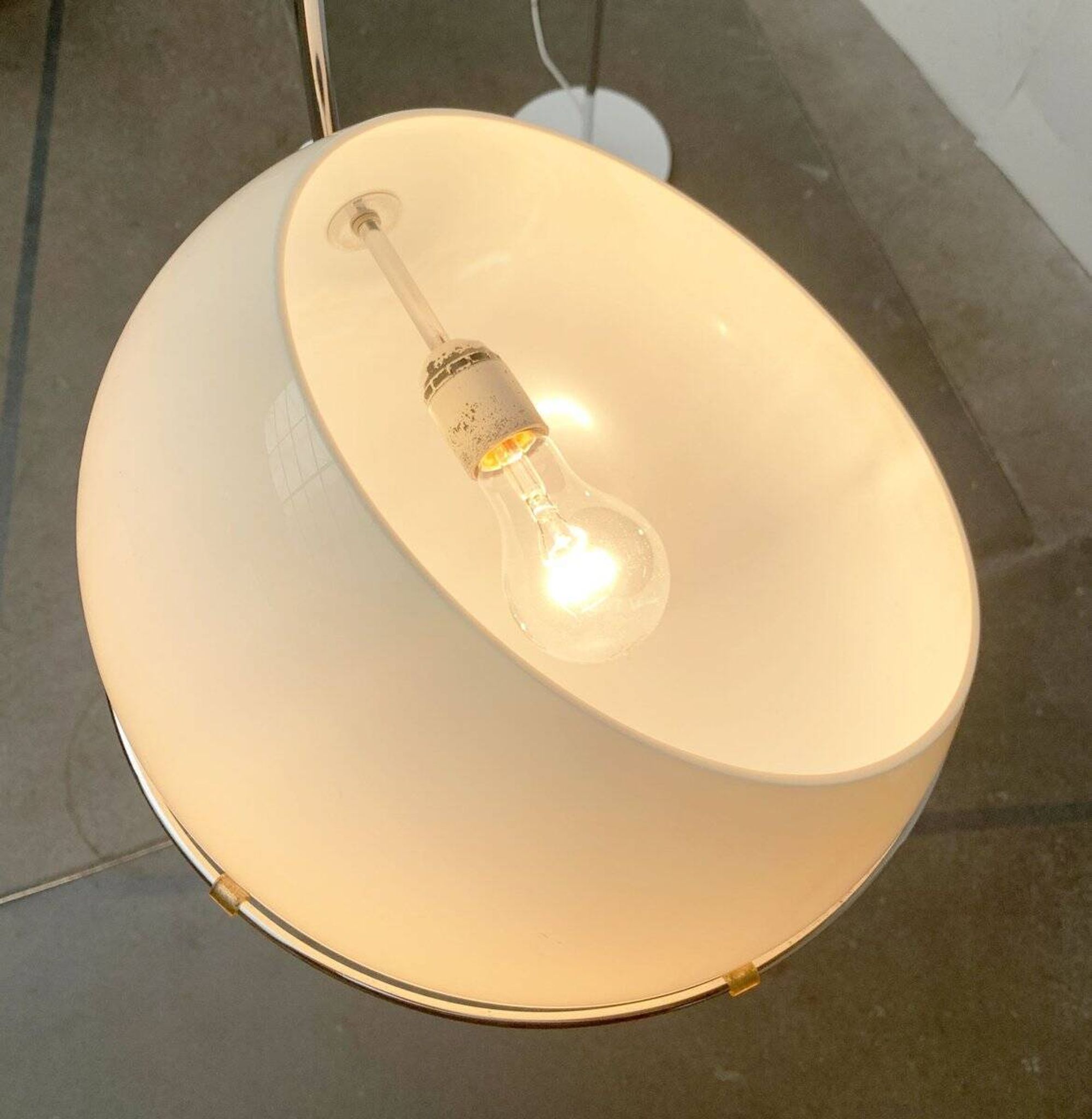 Lampadaire Arc Âge Spatial du Milieu du Siècle de Gepo, années 1960