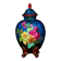 Gabriel Lemonnier covered vase in enamelled earthenware 19th century
