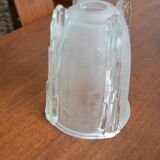 Tulip art deco opalescent glass by EJC Ezan model stalactites