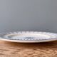 Series of 12 flat plates XIXth earthenware Terre de Fer Clairefontaine