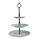 Maison Haviland 3-tier servant in Limoges porcelain.
