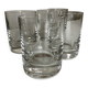 Set of 5 Baccarat Perfection 1980 whisky glasses