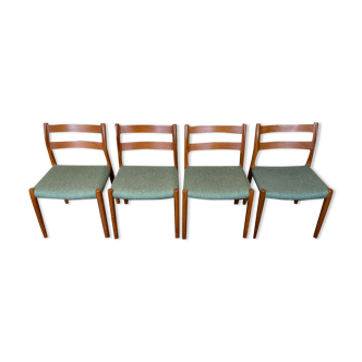 Chaises de Niels O. Möller pour J.L. Moller’s 60/70