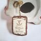 Beautiful, handcrafted porcelain figurine of a piglet, made by Capodimon.