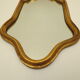 Ancien miroir de style  en bois tour doré, 41x27 cm
