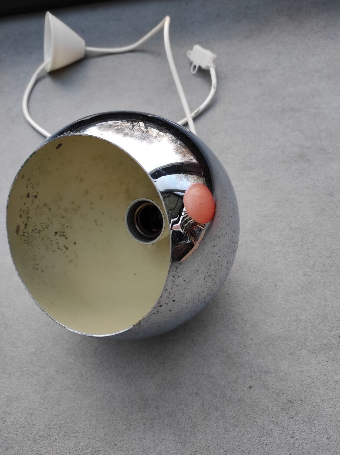 Eyeball 1970 stainless steel, chrome