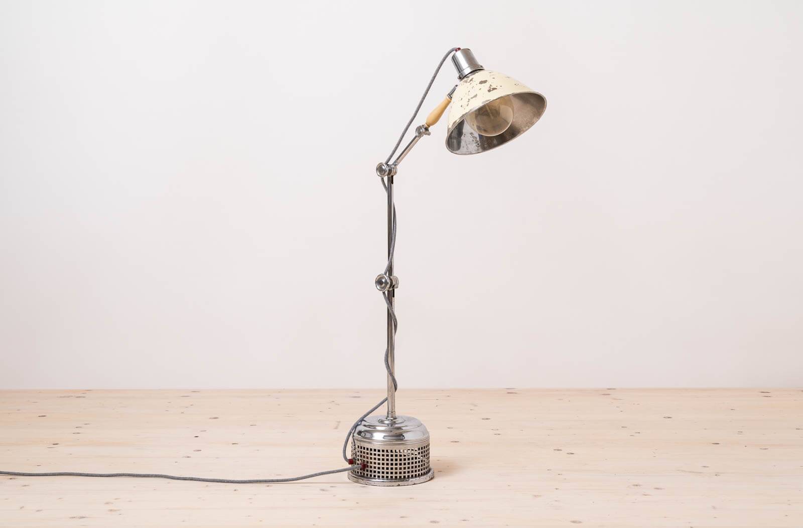 Medical Floor Lamp from Perihel, 1930s, Industrial Design