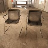 Set of penelope model armchairs by charles pollock