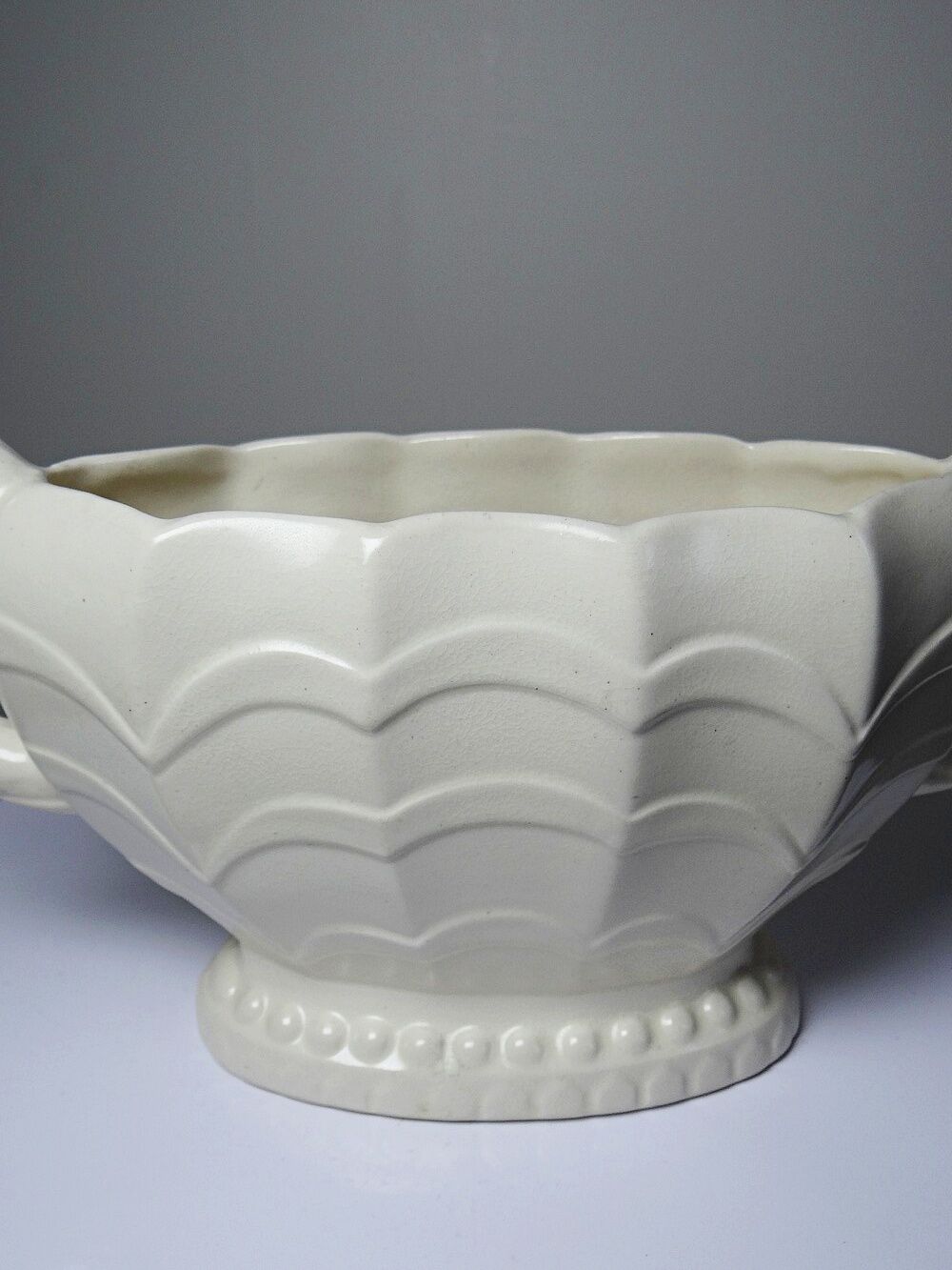 Small Art Deco vintage planter Price Brothers England pottery 1950s