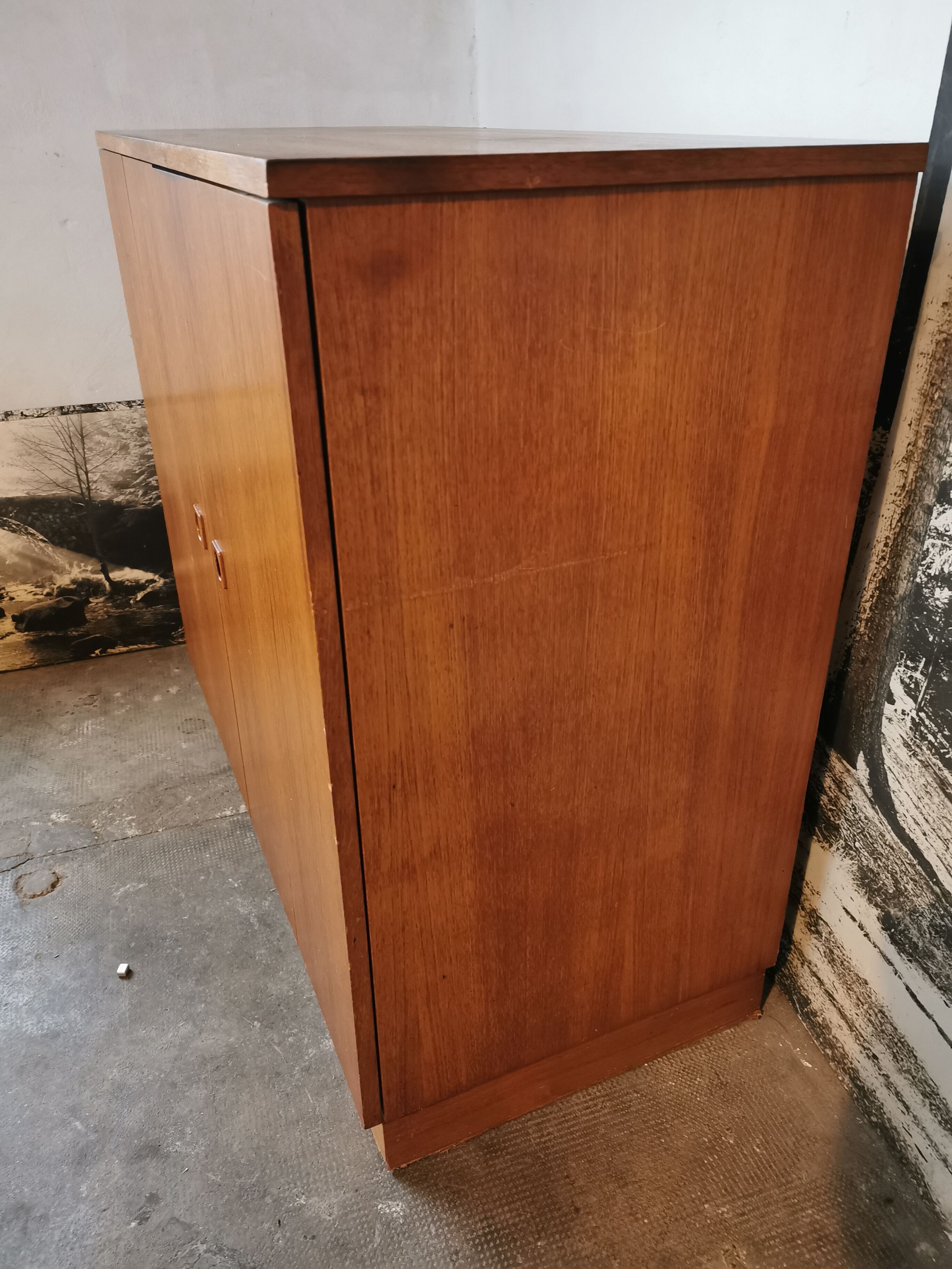 Hi-fi cabinet, music, Scandinavian style 1970
