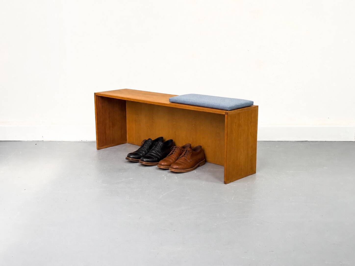 Danish Oak Hallway Shelf from Brouer, 1960s