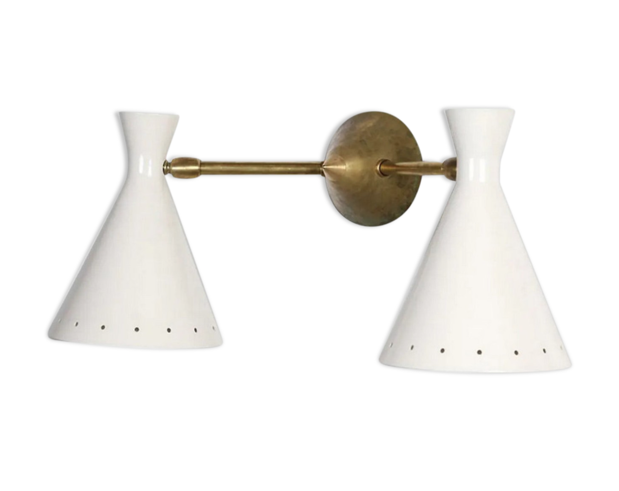 Applique cocotte double blanche