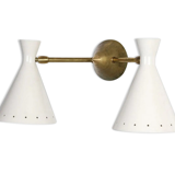 Applique cocotte double blanche