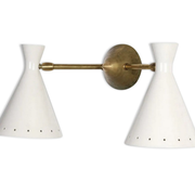 Applique cocotte double blanche