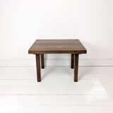 Mid Century Table d'appoint en bois massif Vintage Banc de fleurs Tabouret de fleur Design danois Ta