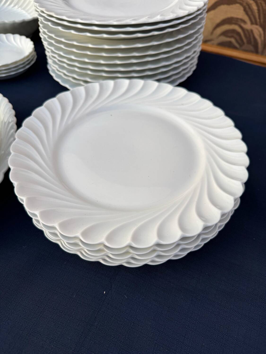 Antique and important Haviland Limoges Porcelain Dinner Service