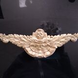 Gilded bronze pediment