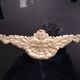 Gilded bronze pediment