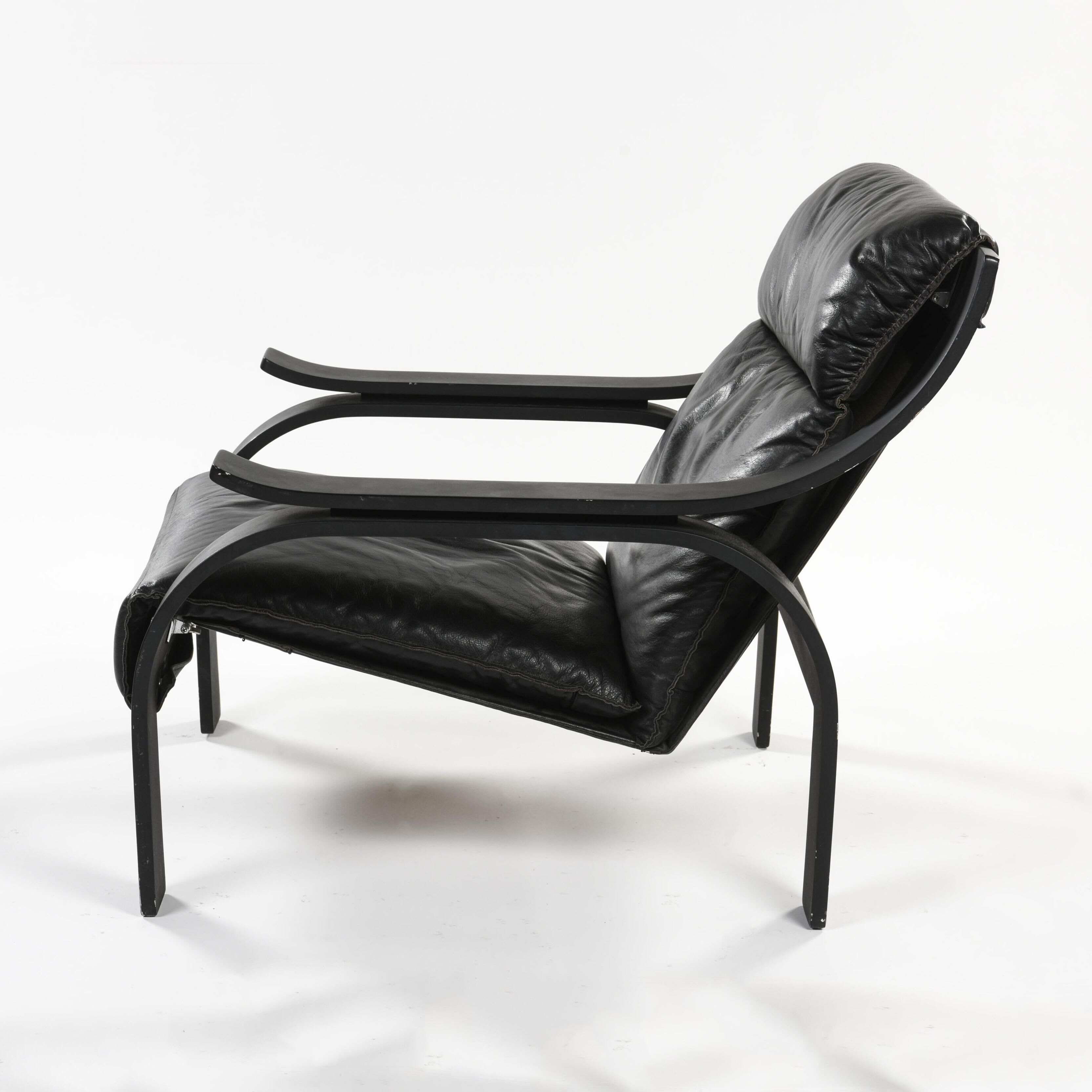 Woodline model armchair by Marco Zanuso, circa 1970