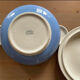 Vintage blue soup pot Villeroy and Boch 50
