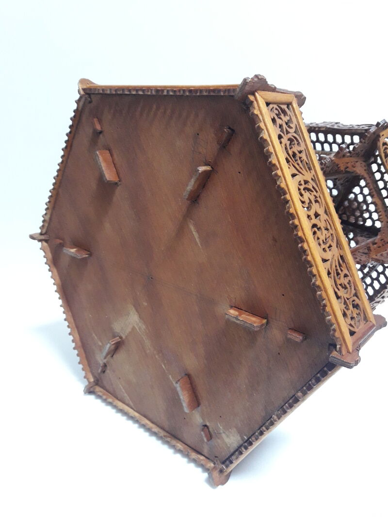 Liquor cellar bandstand wooden cut early XX °