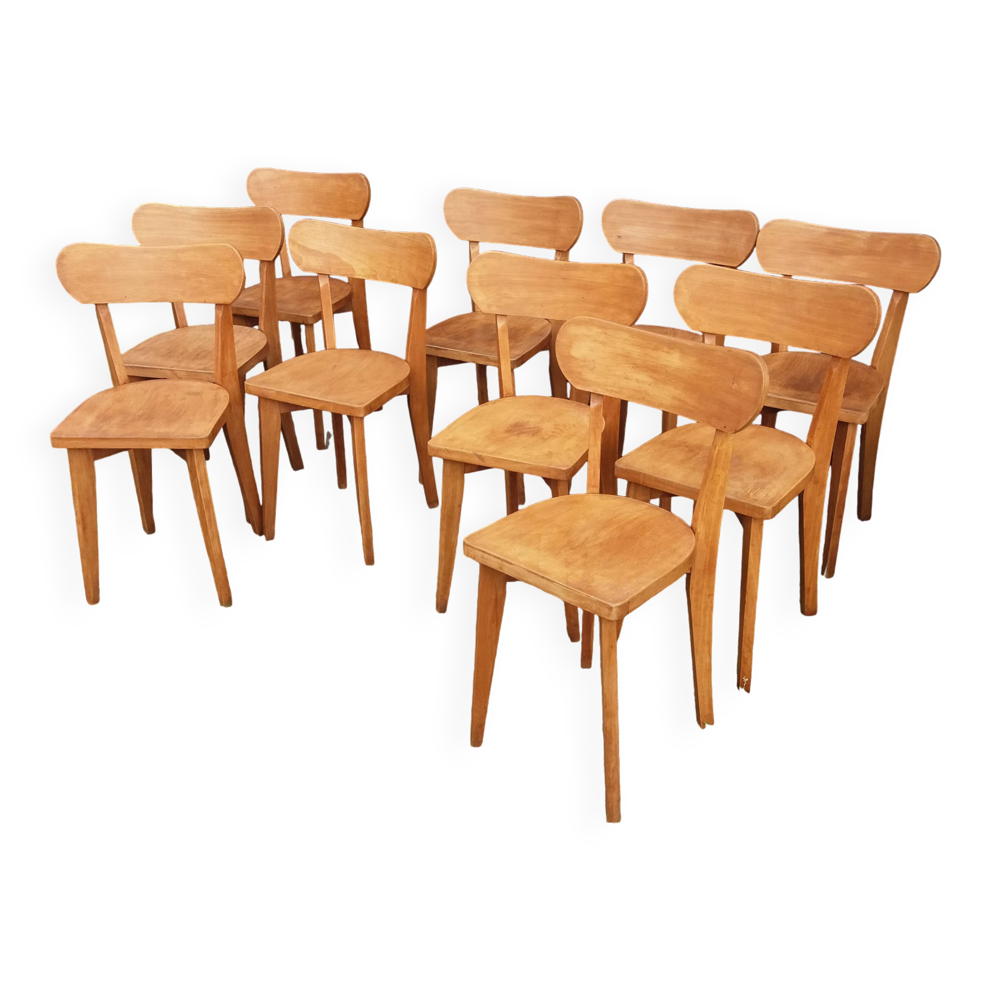 10 bistro chairs