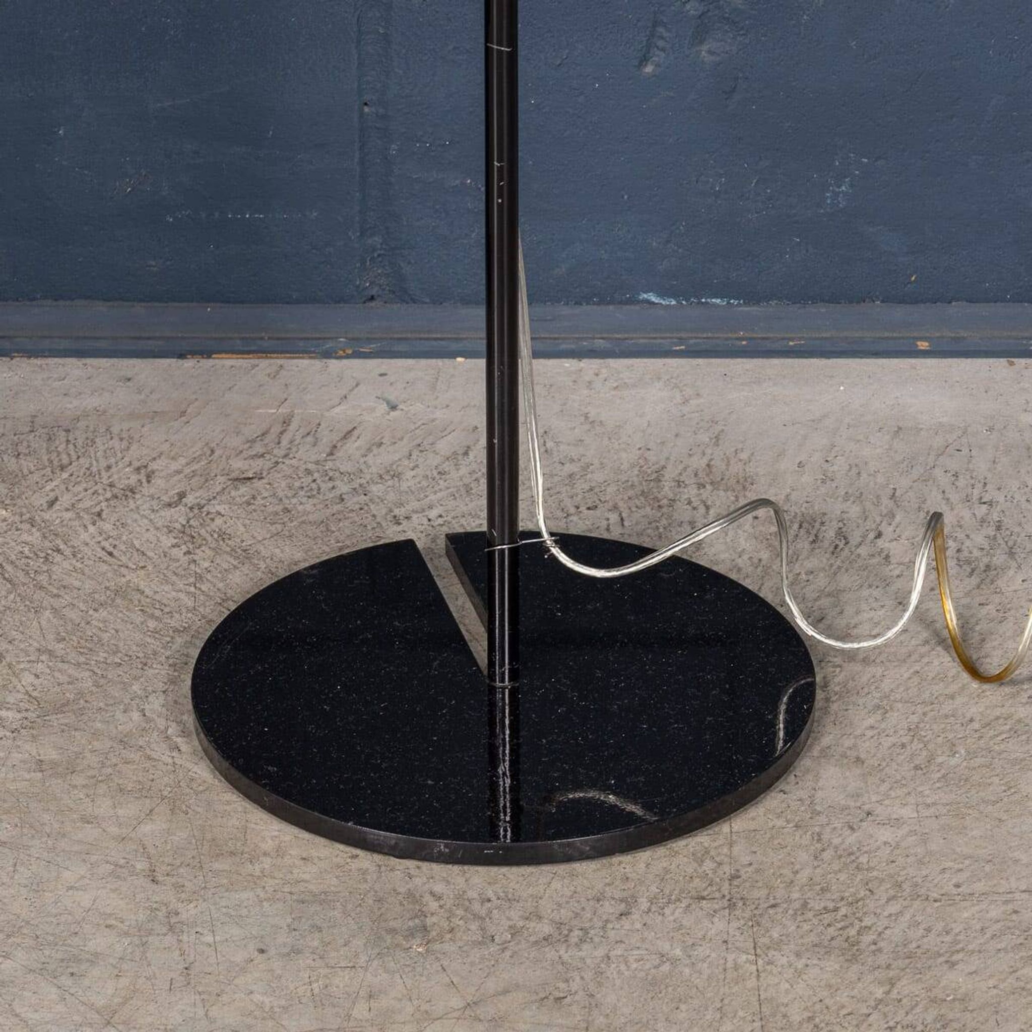 VINTAGE 20thC GERMAN METAL & PAPER FLOOR LAMP BY INGO MAURER c.1990