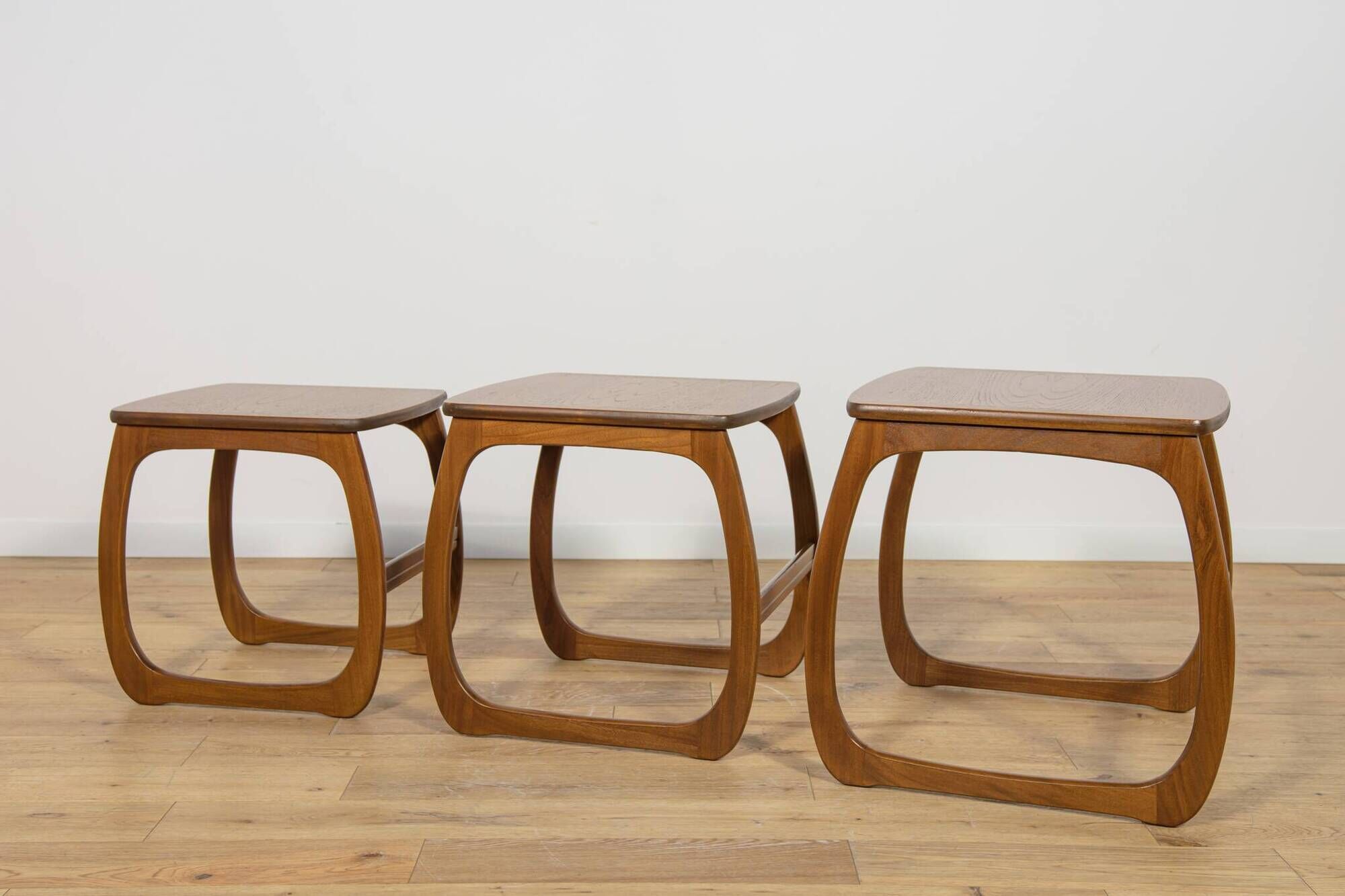 Mid-Century Teak Nesting Tables by Parker Knoll, 1960s, UK, Set of 3