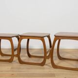 Tables gigognes en teck du milieu du siècle de Parker Knoll, années 1960, Royaume-Uni, lot de 3