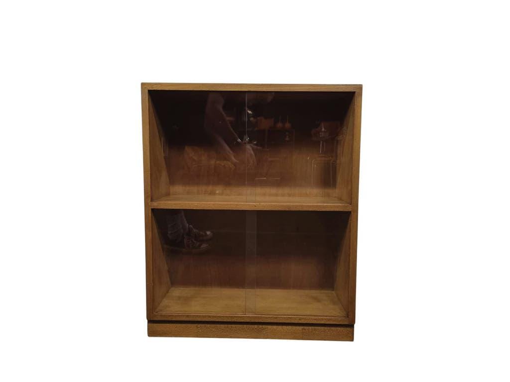Vintage wooden mini shelf/display case/bookcase
