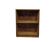 Mini étagère/vitrine/bibliothèque vintage en bois