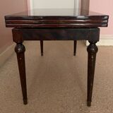 Table en acajou transformable table basse