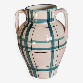 Vase vintage -  Nicola Fasano Grottaglie Italy - 26,5 cm