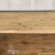 Farm table bistro bar light wood foot fuseau