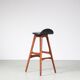 1960s Bar stool by Erik Buch for O.D. Mobler in Denmark