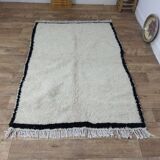 Tapis berbère en laine fait main 195 X 140 CM