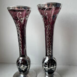 Pair of soliflorous vases