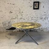 Vintage design marble table