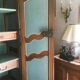 Louis XV wardrobe "gendarme hat"