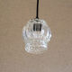 Molded glass suspension with new black cable