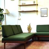 Svane "langbenk" sofa, norway 1960s, vintage, mid-c modern