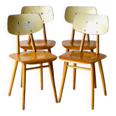 Dining Chairs by TON, 1960’