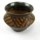 Sandstone vase with brown glaze, Charles Greber