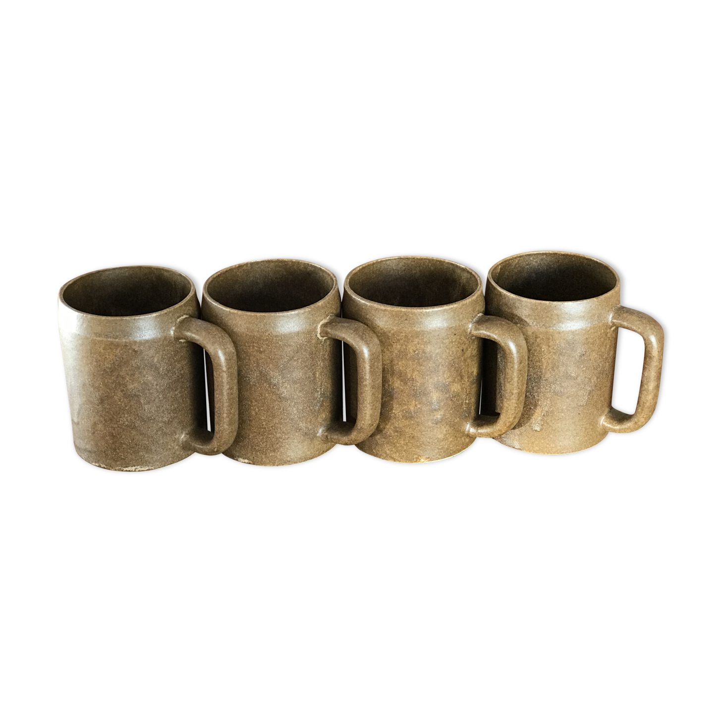 Vintage sandstone mugs