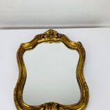 Vintage gilded wood mirror in classic style
