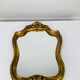 Miroir bois doré vintage style classique