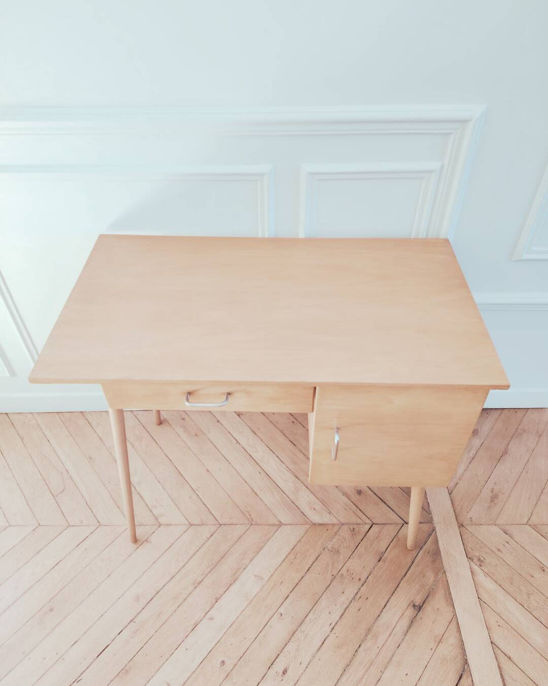 Renovated vintage Baumann desk, 1950s