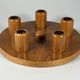 1960s 1970s Ceiling Lamp Brutalist Japandi Style Made in Germany