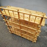 Vintage bamboo shelf