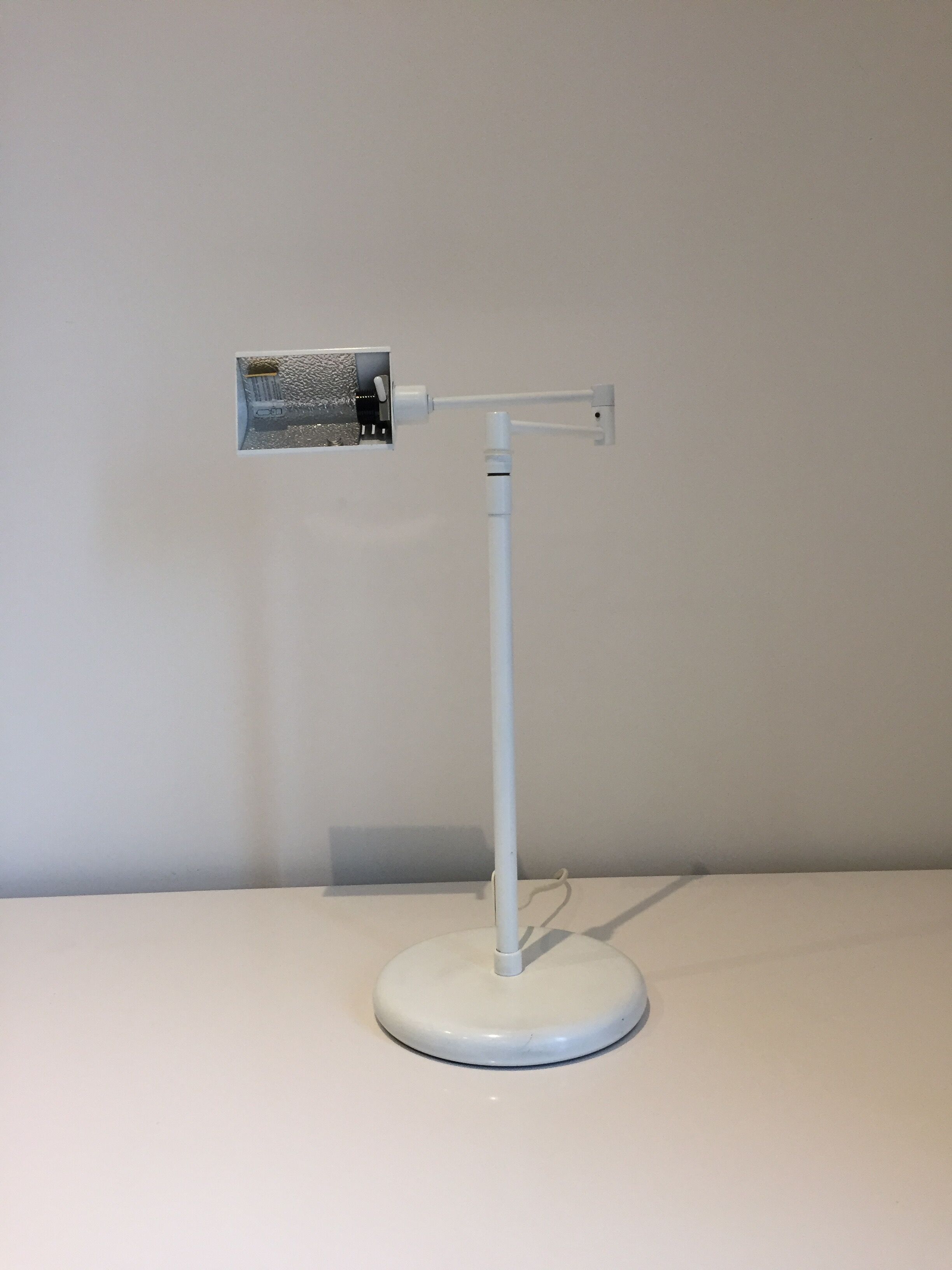 Holtkotter double-arm articulated reader, adjustable in height, Germany, 1970/1980